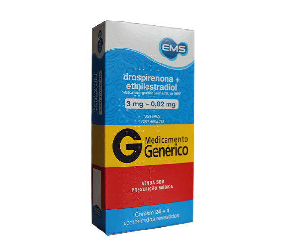 DROSPERINONA + ETINILESTRADIOL