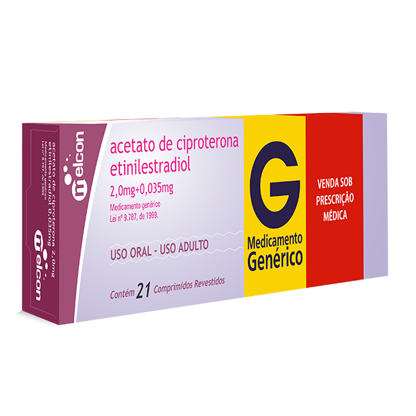 ACETATO DE CIPROTERONA + ETINILESTRADIOL